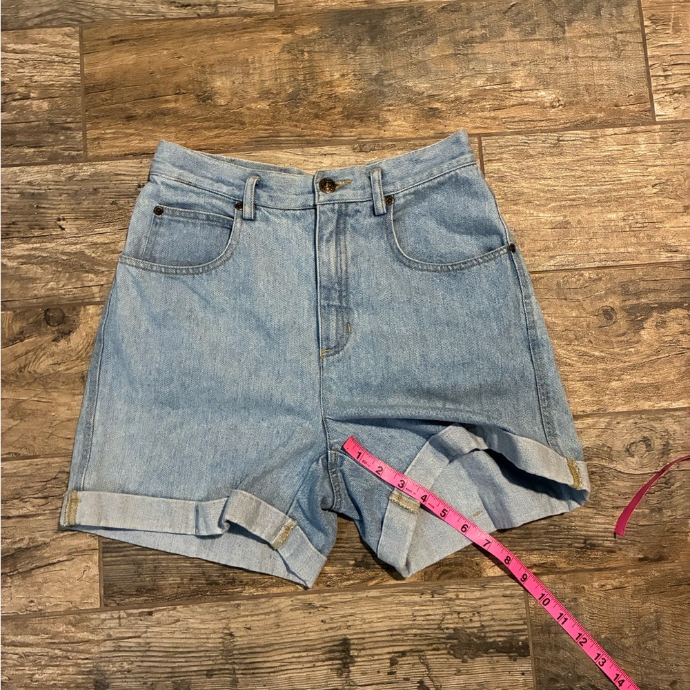 Women’s VTG Liz Sport high waisted denim jean shorts - Picture 5 of 5